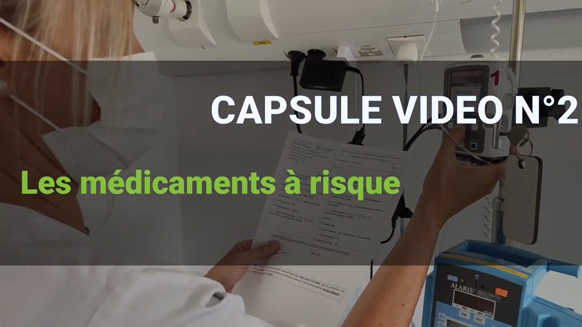 Capsule vidéo n° 2 - Médicaments à risque