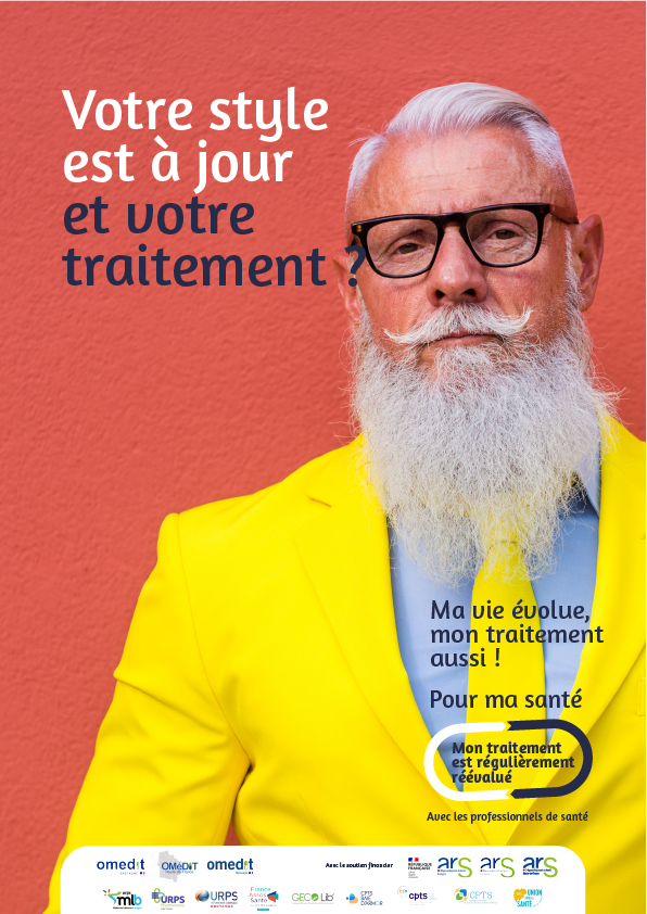Réévaluation médicamenteuse - OMéDIT Bretagne - Affiche 02 png